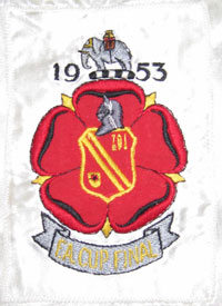 1953 FA Cup final shirt badge