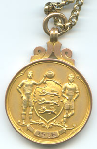 Banks FA Cup winners medal 1958 front