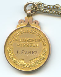 Banks FA Cup Winners medal name