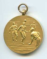 Hartle runners up medal 1953 back
