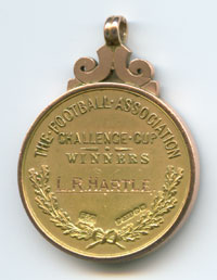 Hartle FA Cup Winners medal 1958 name