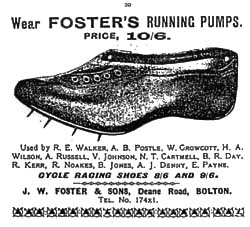 An early ad depicting the revolutionary shoe, it is easy to see why they were in such high demand