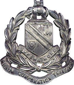 Bolton Corporation Transport Cap Badge
